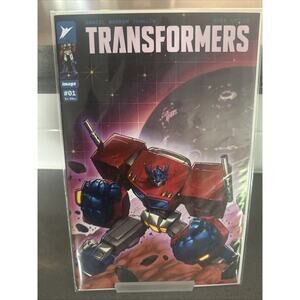 TRANSFORMERS #1 (Image/Skybound) Mike Bowden NYCC Exclusive Variant Ltd 500 2023